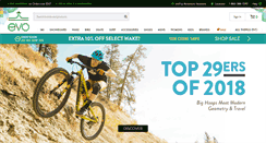 Desktop Screenshot of evo.com
