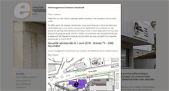Desktop Screenshot of evo.ch