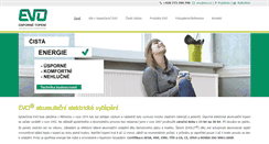 Desktop Screenshot of evo.cz